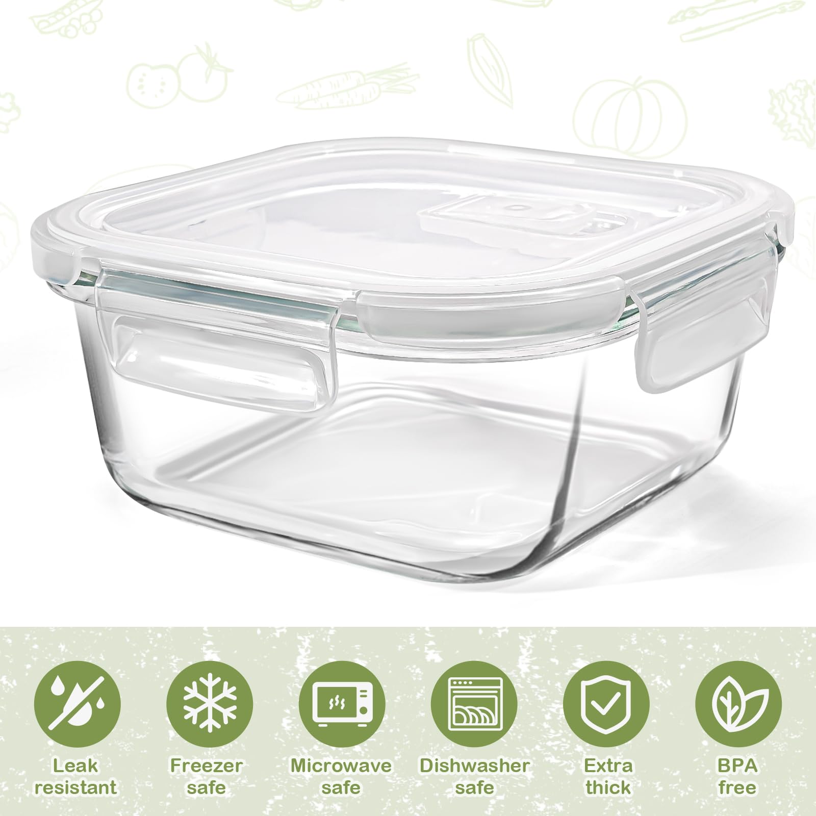Susukkie leakproof sandwich box keeps lunches secure during transport.