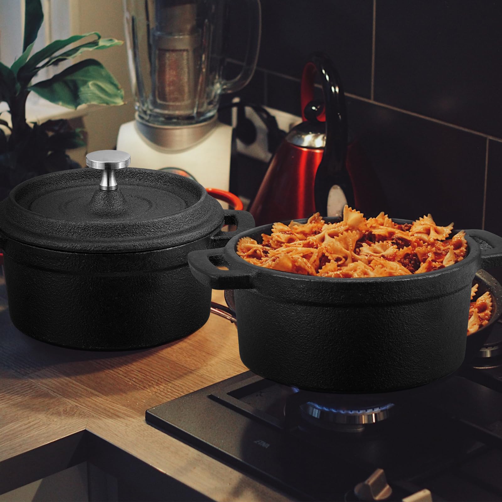 Suttmin oven-safe up to 500°F for versatile kitchen tasks.