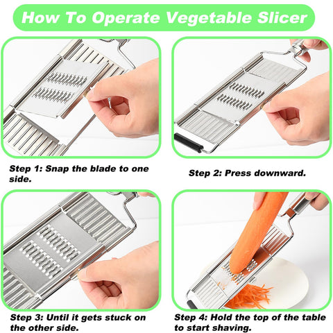 Suuker cabbage shredder making fine shreds for slaws