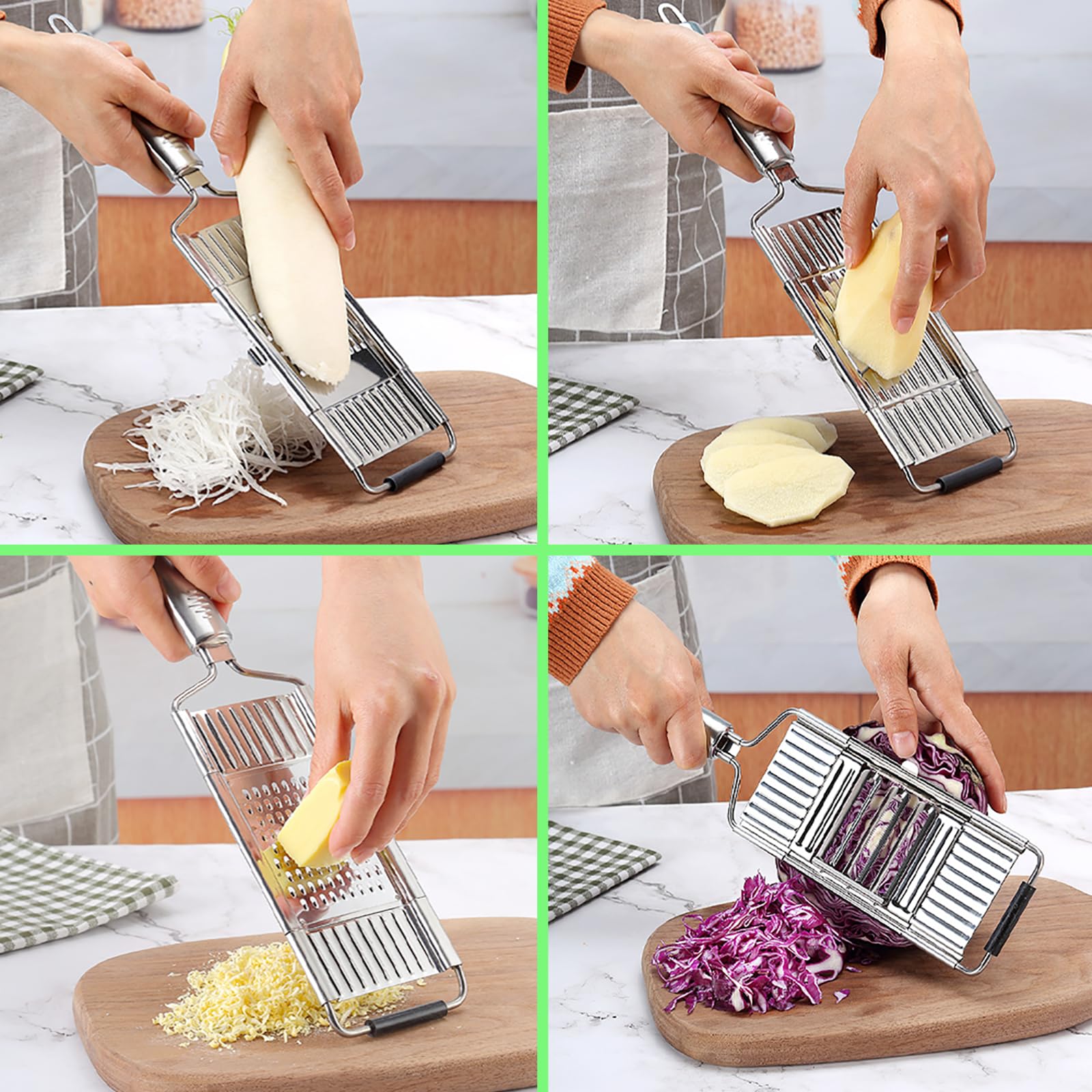 Suuker cheese grater in action, perfect for toppings