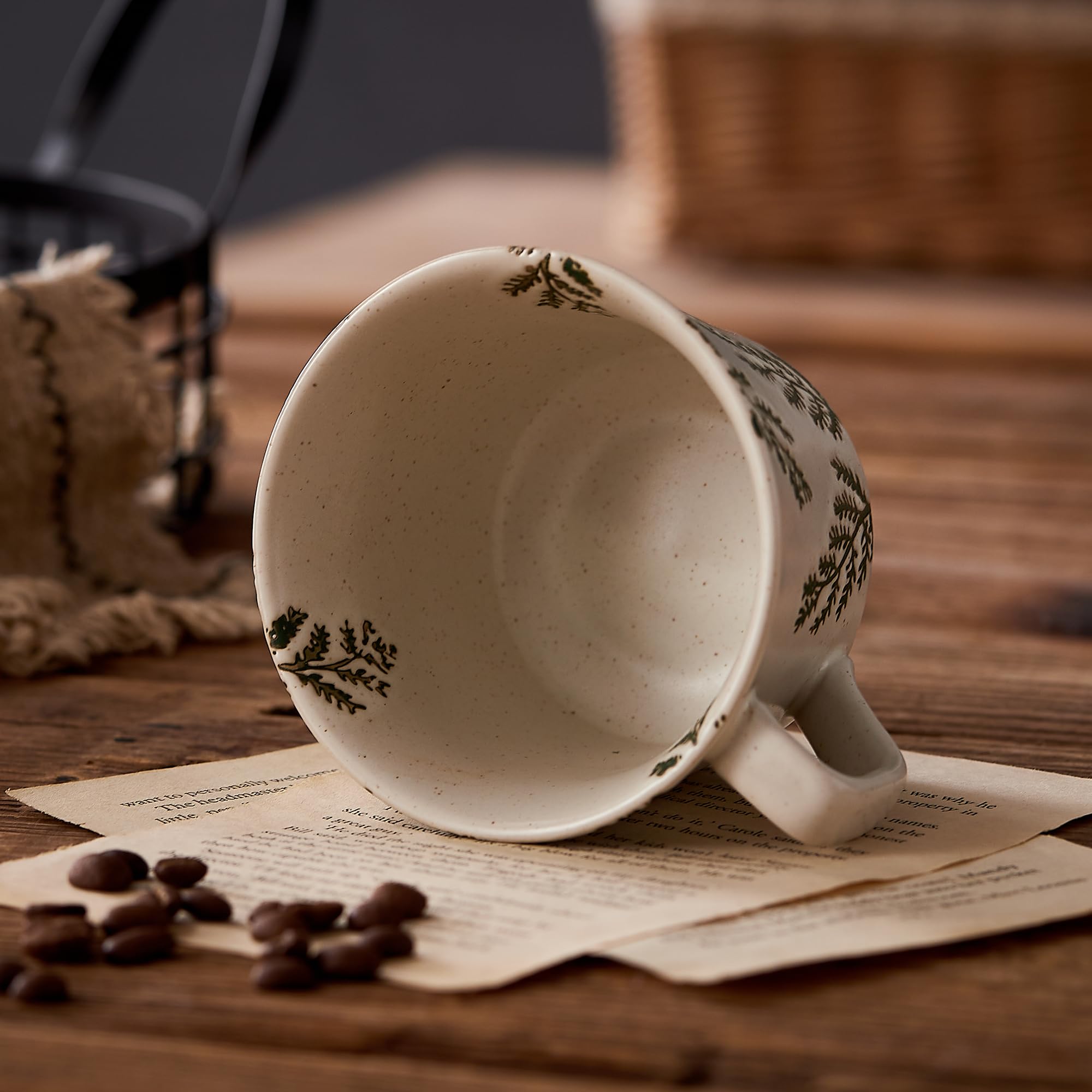 Swuut handmade coffee mugs set offers durable pottery for gifting.