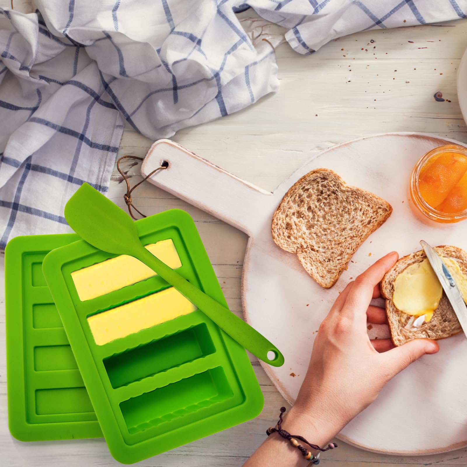 Suwimut butter mold cleaning-friendly design supports quick dishwasher clean