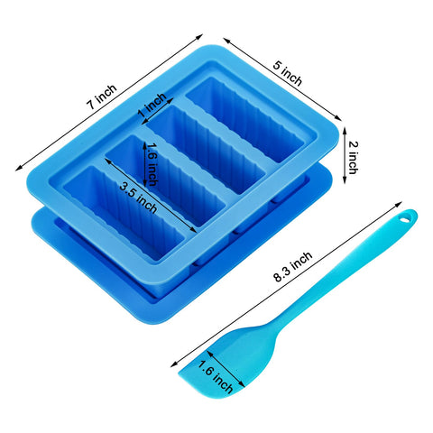 Suwimut butter mold four-stick configuration ready for chilling and portioning