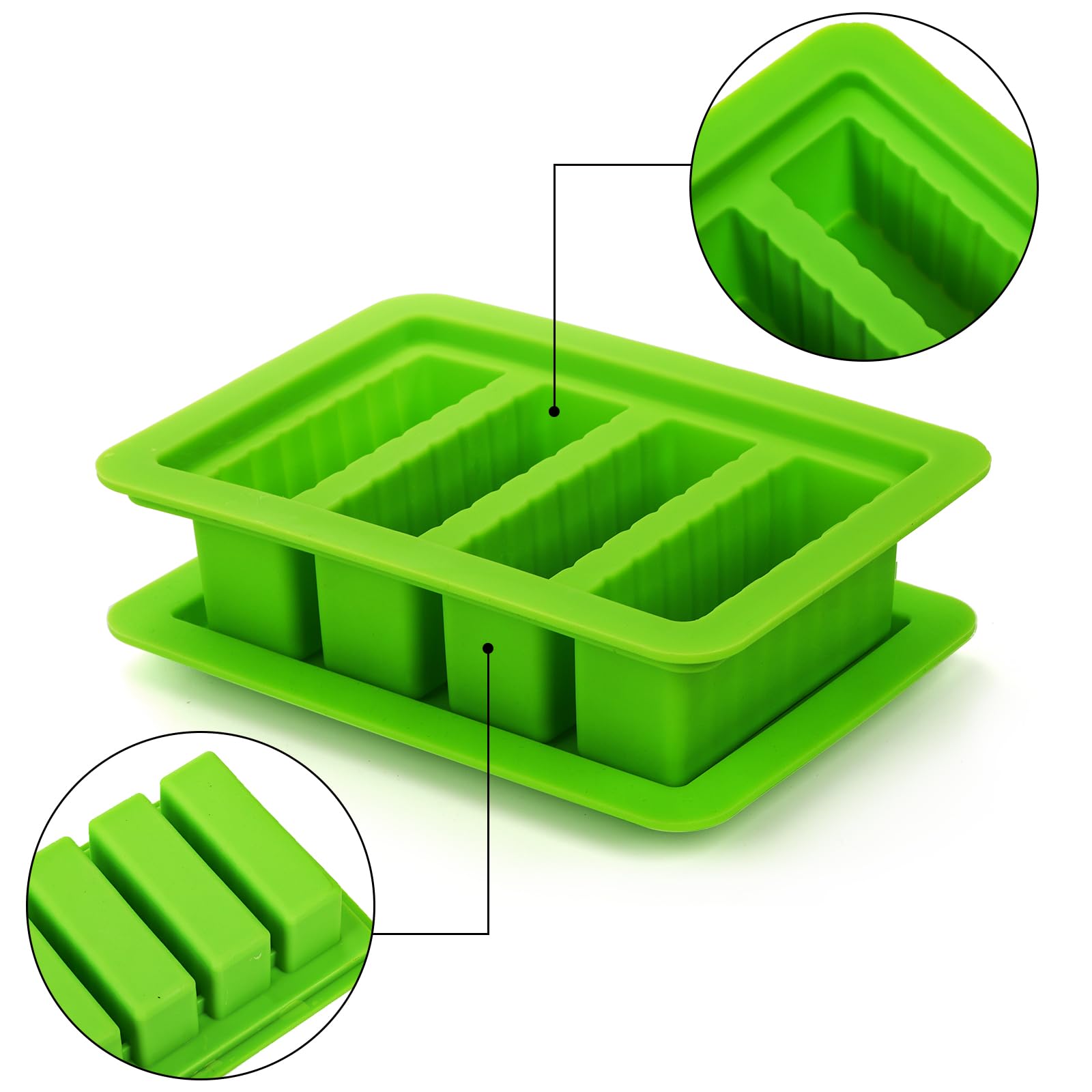 Suwimut butter mold with measurement marks enables precise portions