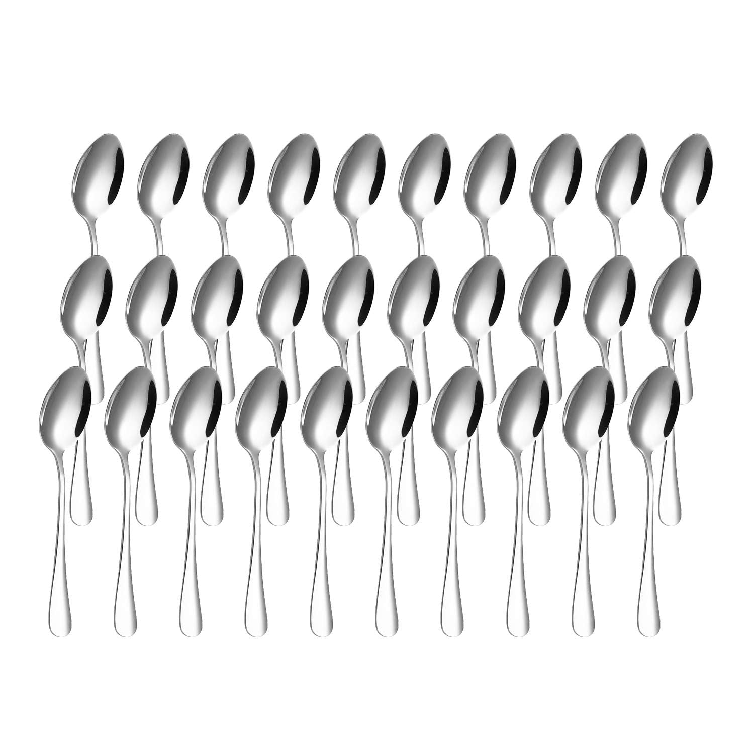 Suwimut demitasse spoons, 4.4 inch espresso size, for precise stirring