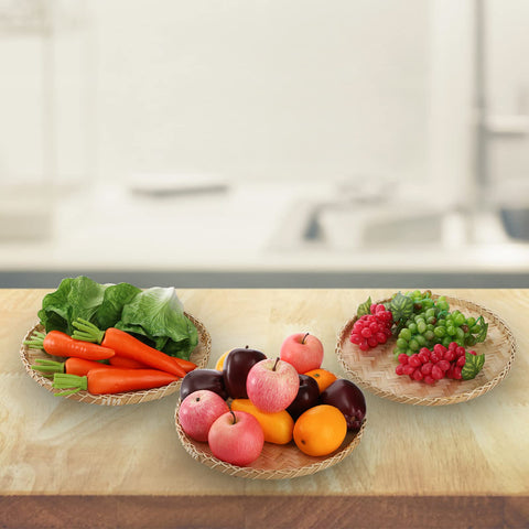 Suwimut large-capacity serving tray for breakfasts, snacks, and picnics.