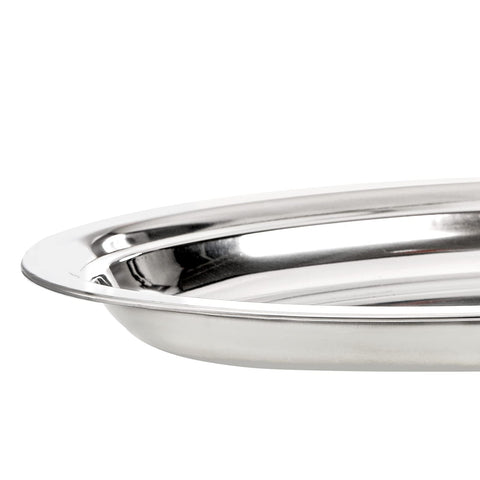 Suwimut 14x8.7 inch oval platter for versatile serving of appetizers.