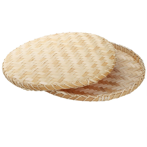 Suwimut wall-hanging basket tray adds natural texture and organization to kitchen walls.