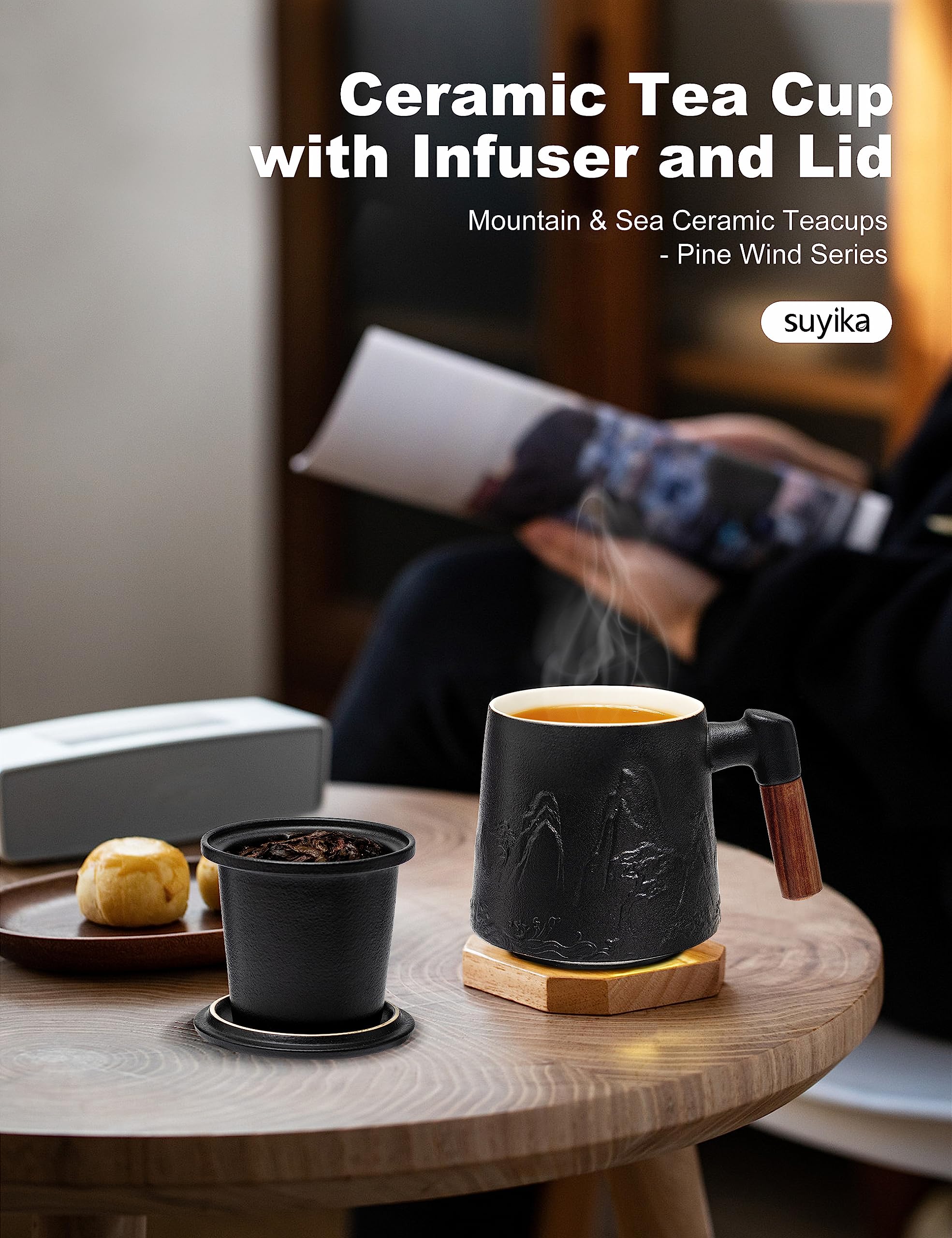 suyika 450 ml capacity ideal for a full tea serving