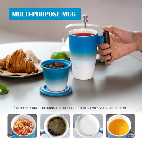 Suyika Tomotime ceramic filter is removable for quick cleaning.