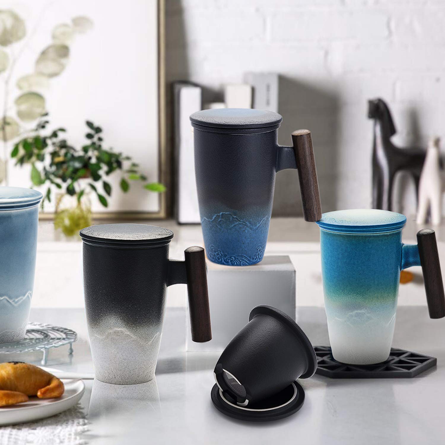 Suyika Tomotime dishwasher-safe cup and filter for simple cleaning.