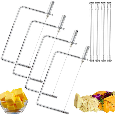 SUZLFTDZSW cheese slicer kit with 4 slicers for precise cuts