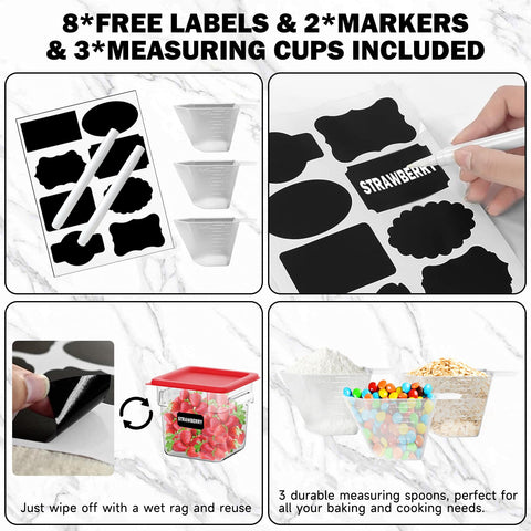 SVKLHY secure lid design helps maintain freshness and prevent spills.