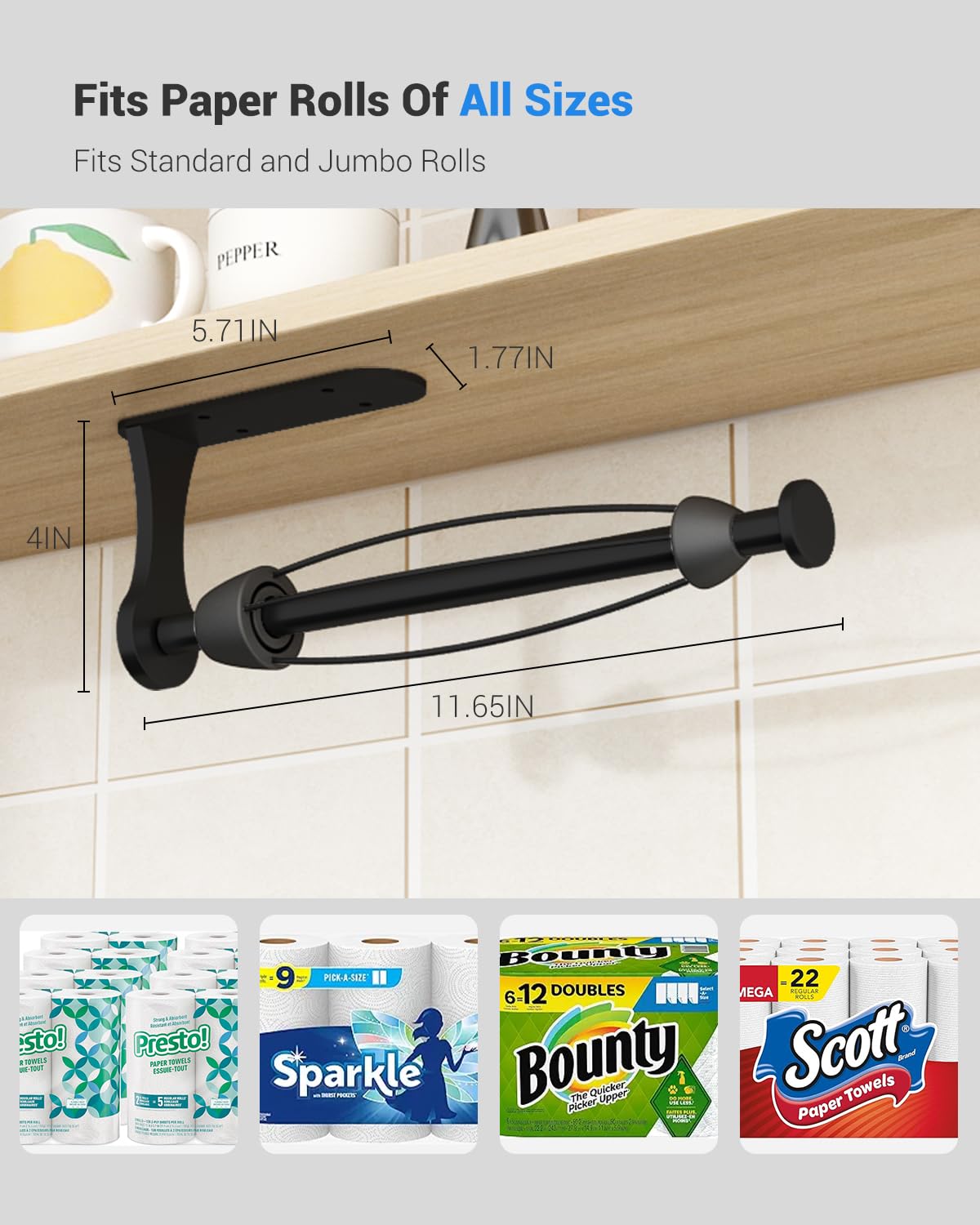 Swaitee adhesive installation kit for quick mounting on smooth surfaces