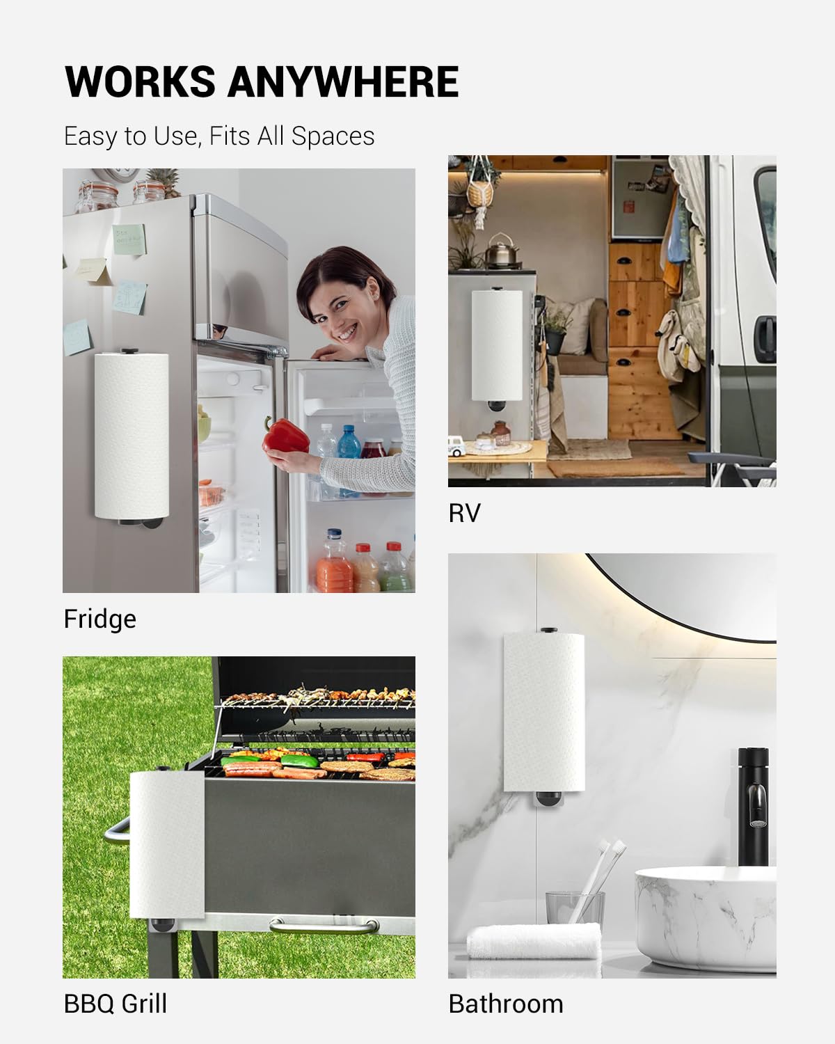 Swaitee black finish adds a sleek look to modern kitchens or RVs