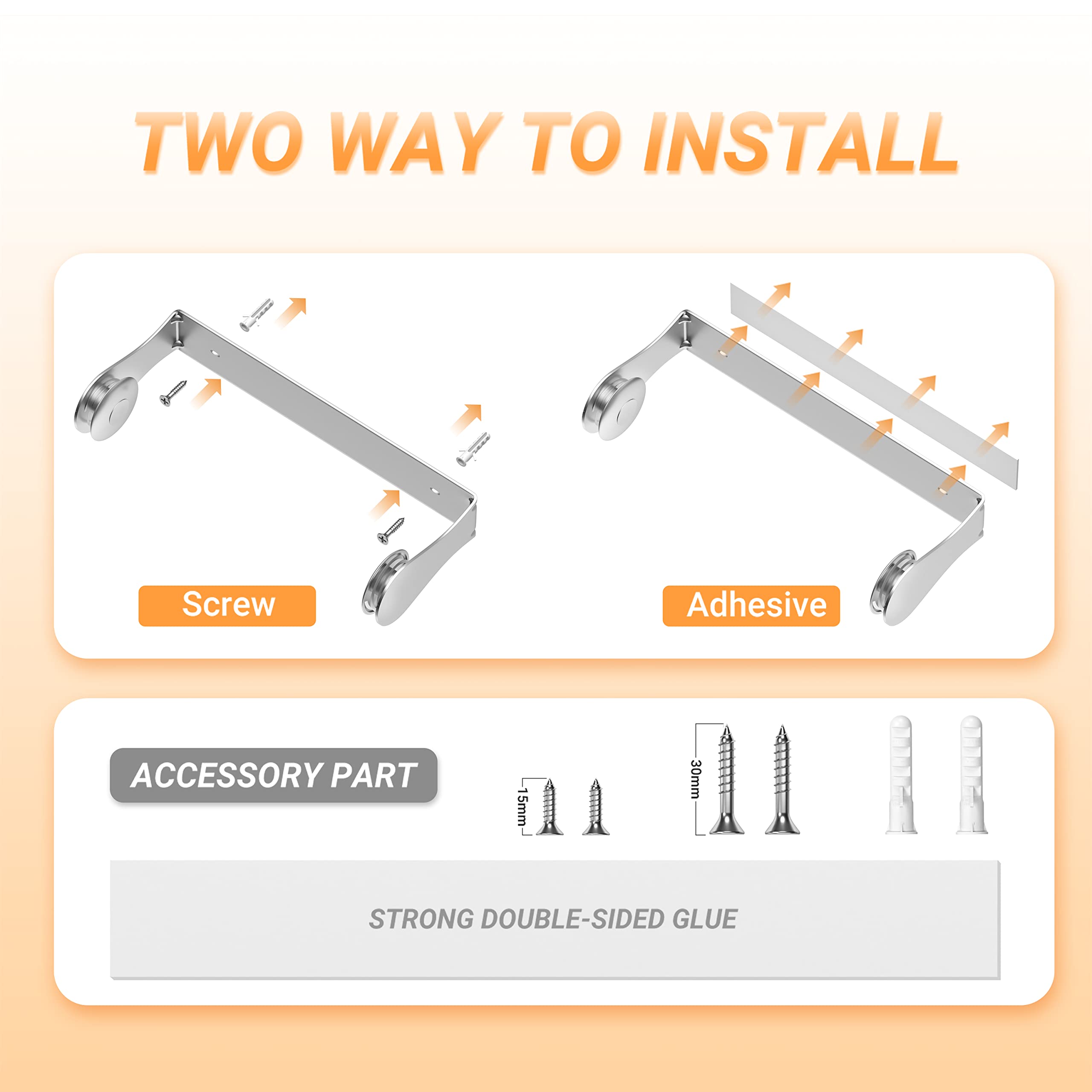 Swaitee counter decor keeps rolls accessible and counters tidy