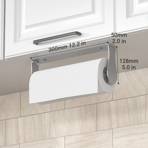 Swaitee kitchen bathroom paper roll holder fits standard rolls