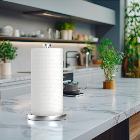 Swaitee stainless-steel finish emphasizes durable, easy-clean functionality.