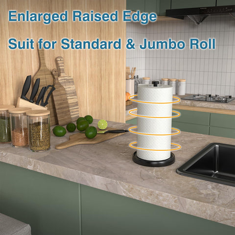 Swaitee weighted base with non-slip pad keeps towels steady