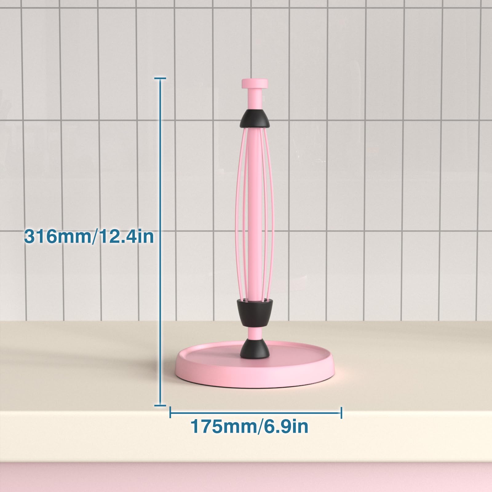 Swaitee countertop towel holder keeps counters tidy during cooking
