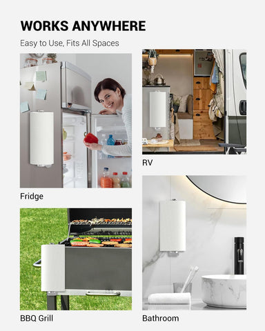 Swaitee space-saving under-cabinet design; ideal for tight kitchens and RVs.