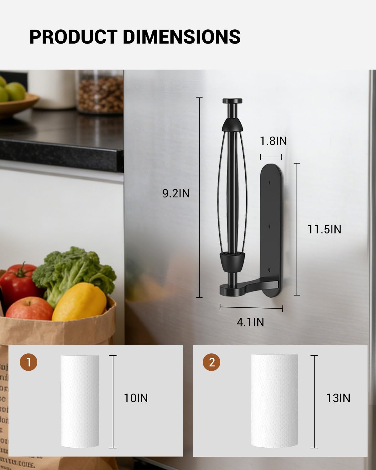 Swaitee versatile holder for fridge, camper, and garage use