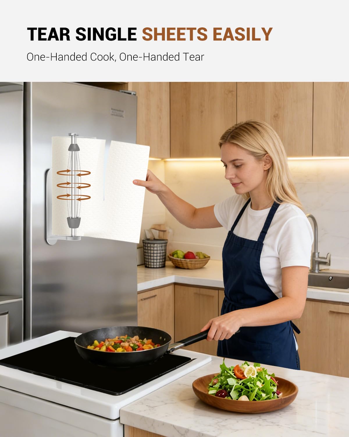 Swaitee wall mount with adhesive option on tiled wall for fast setup