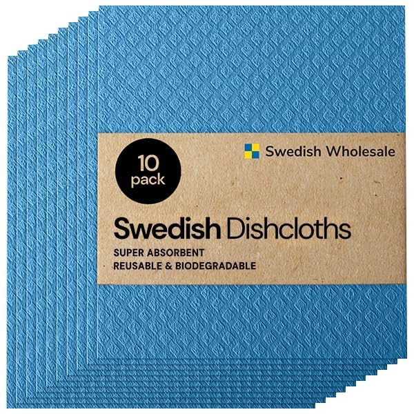 Swedish Wholesale dishcloth absorbent spill control for quick kitchen cleanup