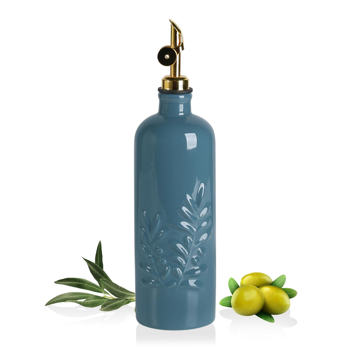 Sweejar 18oz oil dispenser gravity spout for drip-free pouring