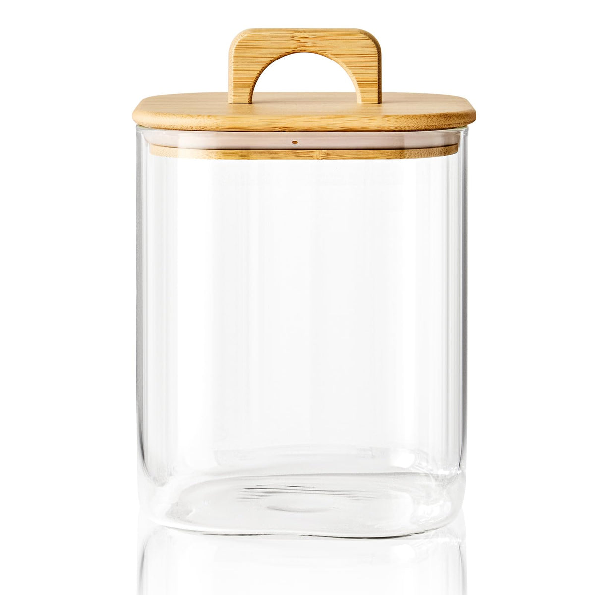Sweejar 3qt glass jar with airtight lid for easy storage and quick access.