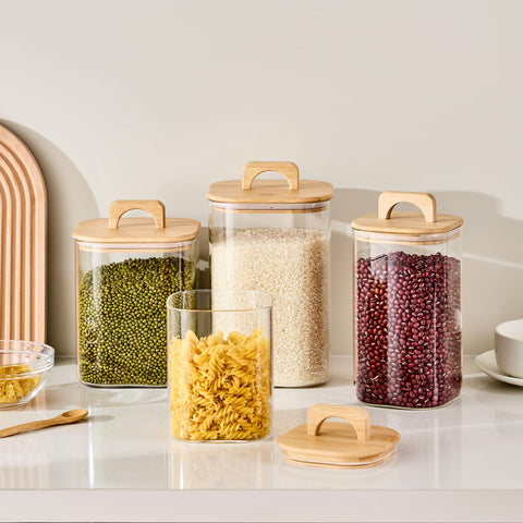 Sweejar clear lid design allows easy monitoring of contents.