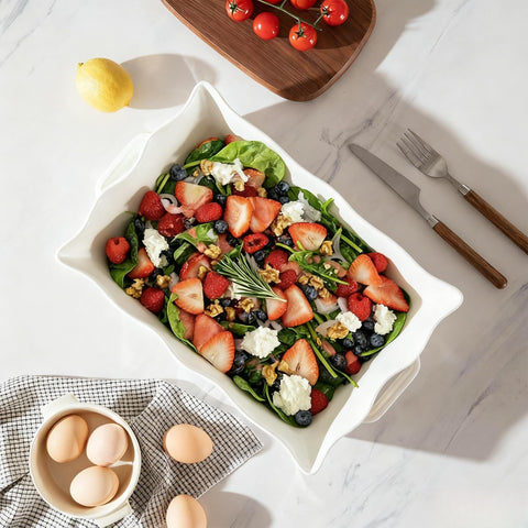 Sweejar dishwasher-safe ceramic pan for simple cleanup after meals.