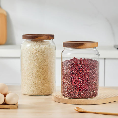 Sweejar easy-clean glass jar with smooth surface for quick maintenance