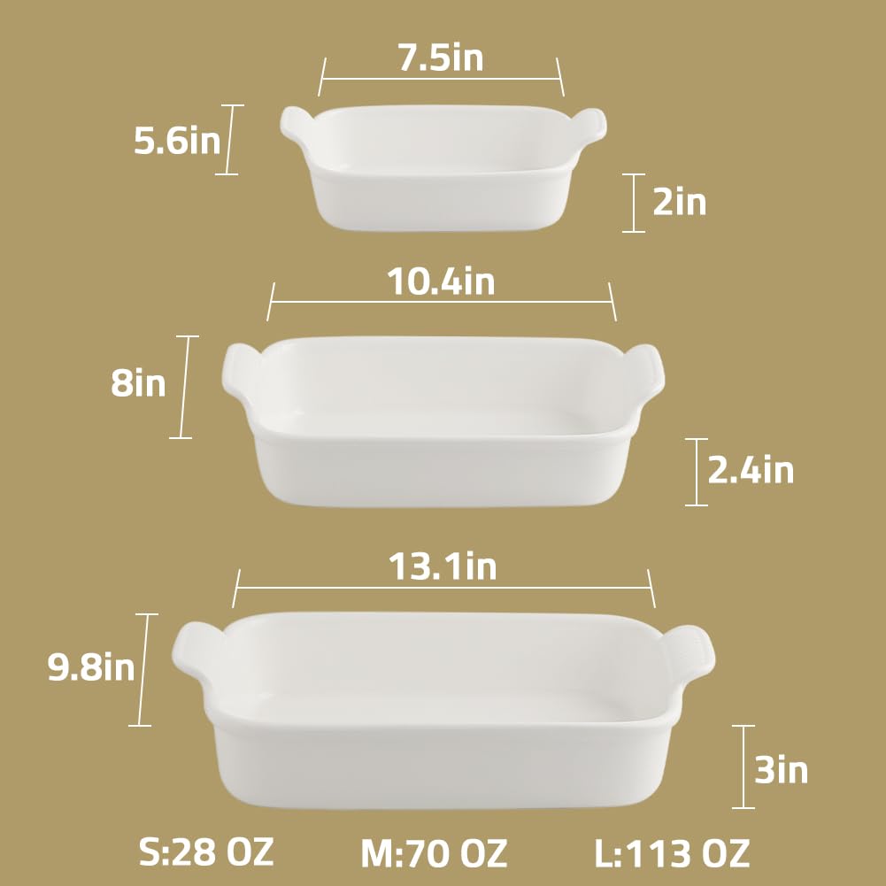 Sweejar navy rectangular baking dish ready for oven to table use