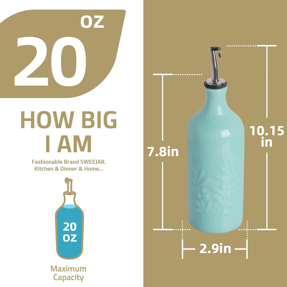 Sweejar sealed mouth design helps keep oils fresh longer.