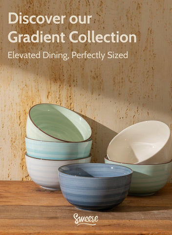 Ideal for family dinners and casual gatherings with Sweese bowls.