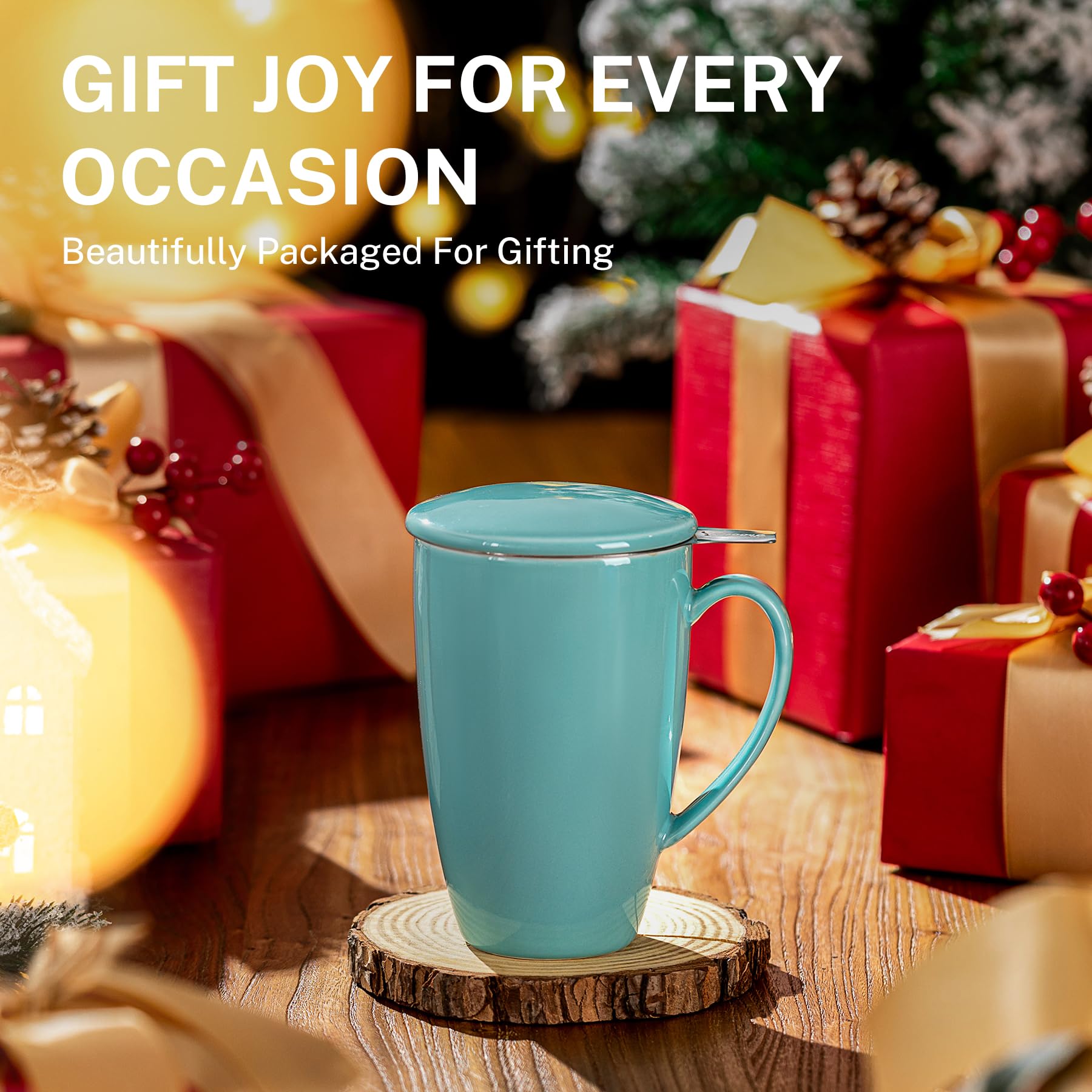 Sweese tea mug gift-ready packaging for tea lovers