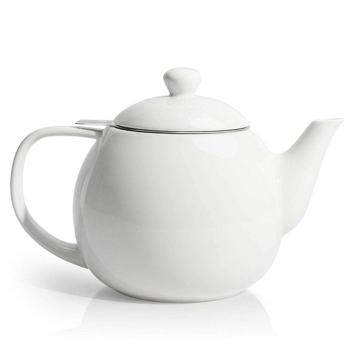 Sweese 27 oz porcelain teapot, removable infuser for flavorful tea.