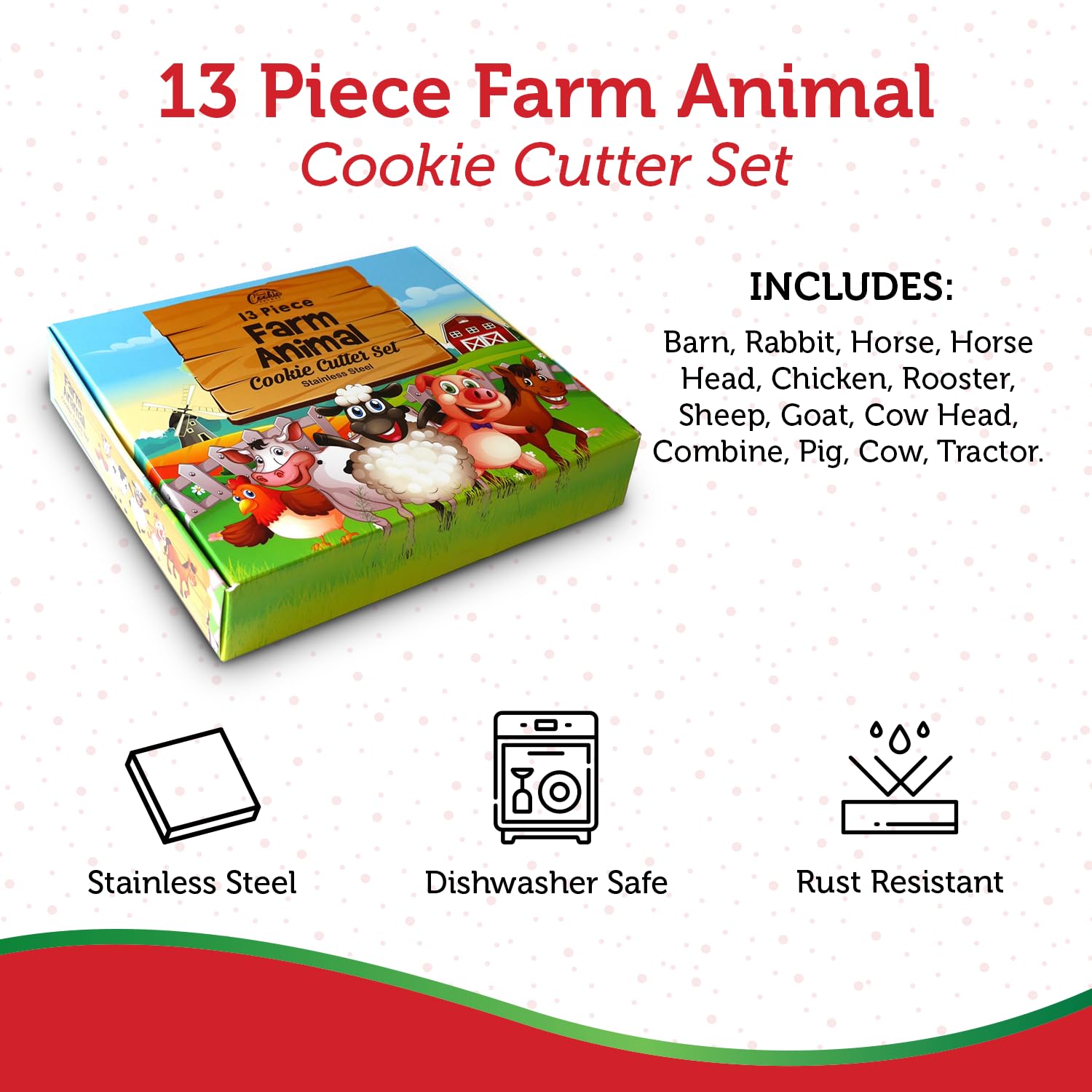 Sweet Cookie Crumbs rabbit cutter for playful shapes perfect in lunchboxes.