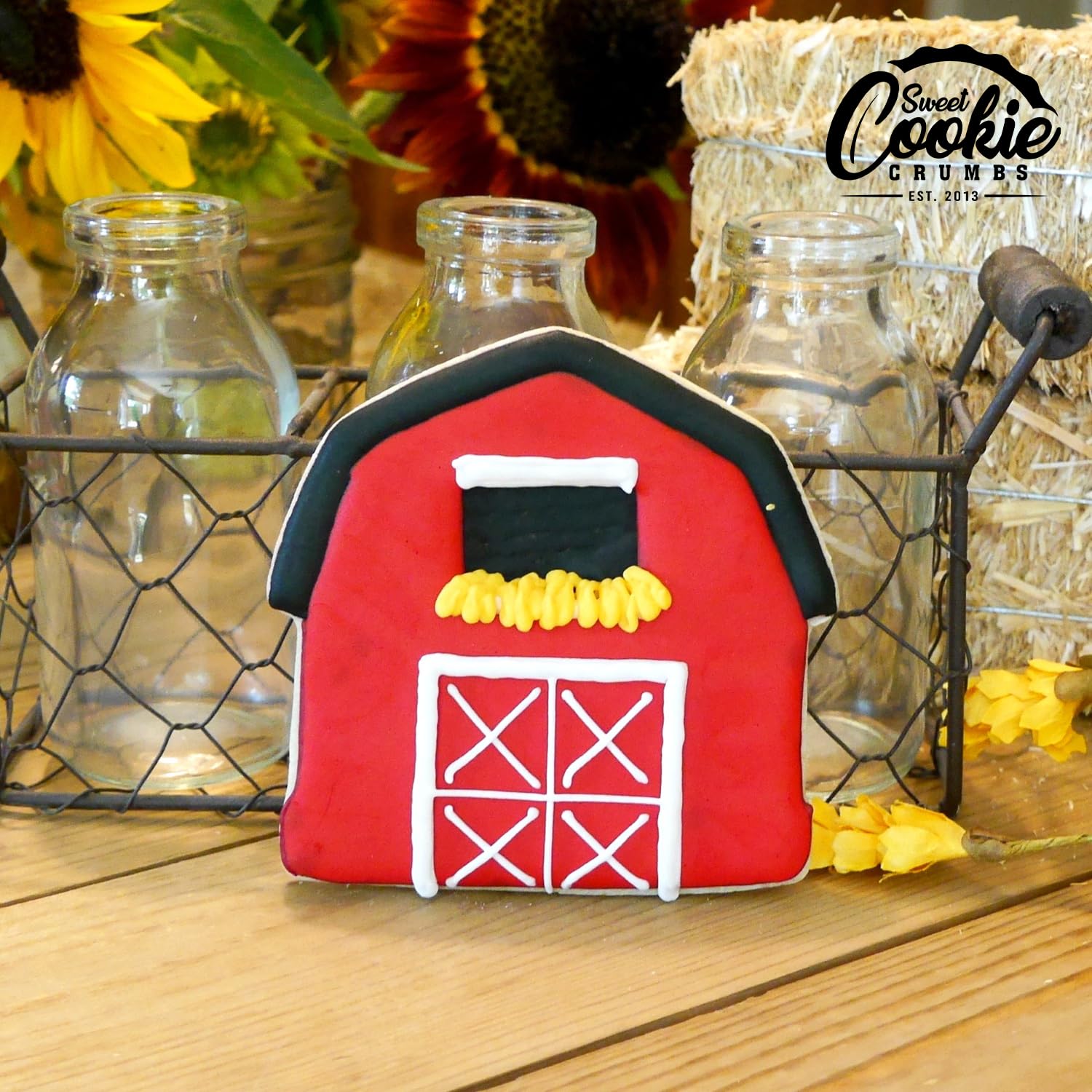 Sweet Cookie Crumbs rooster cutter for bright breakfast shapes and visuals.