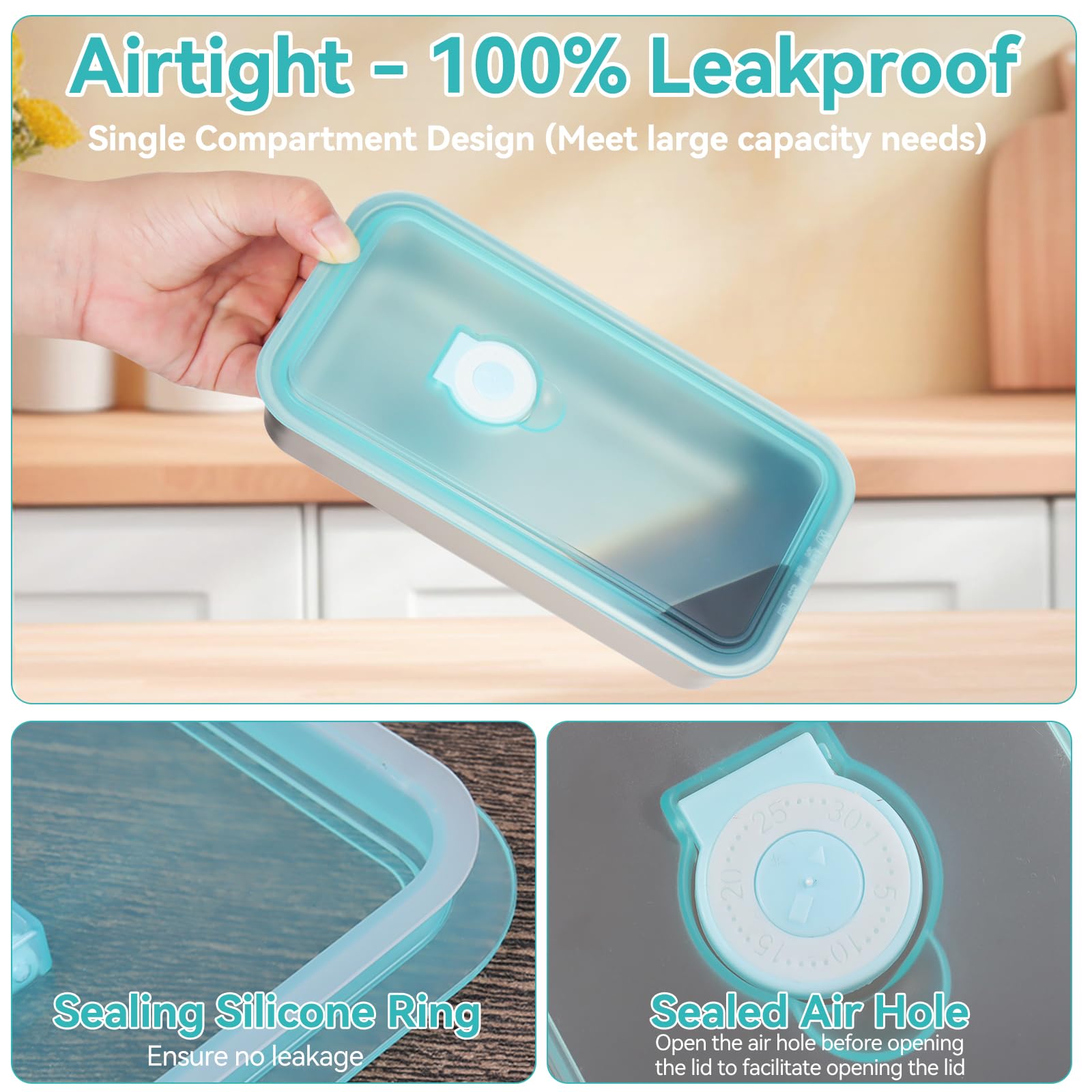 Sweet Cute Chocolate single-compartment capacity highlights larger servings per container