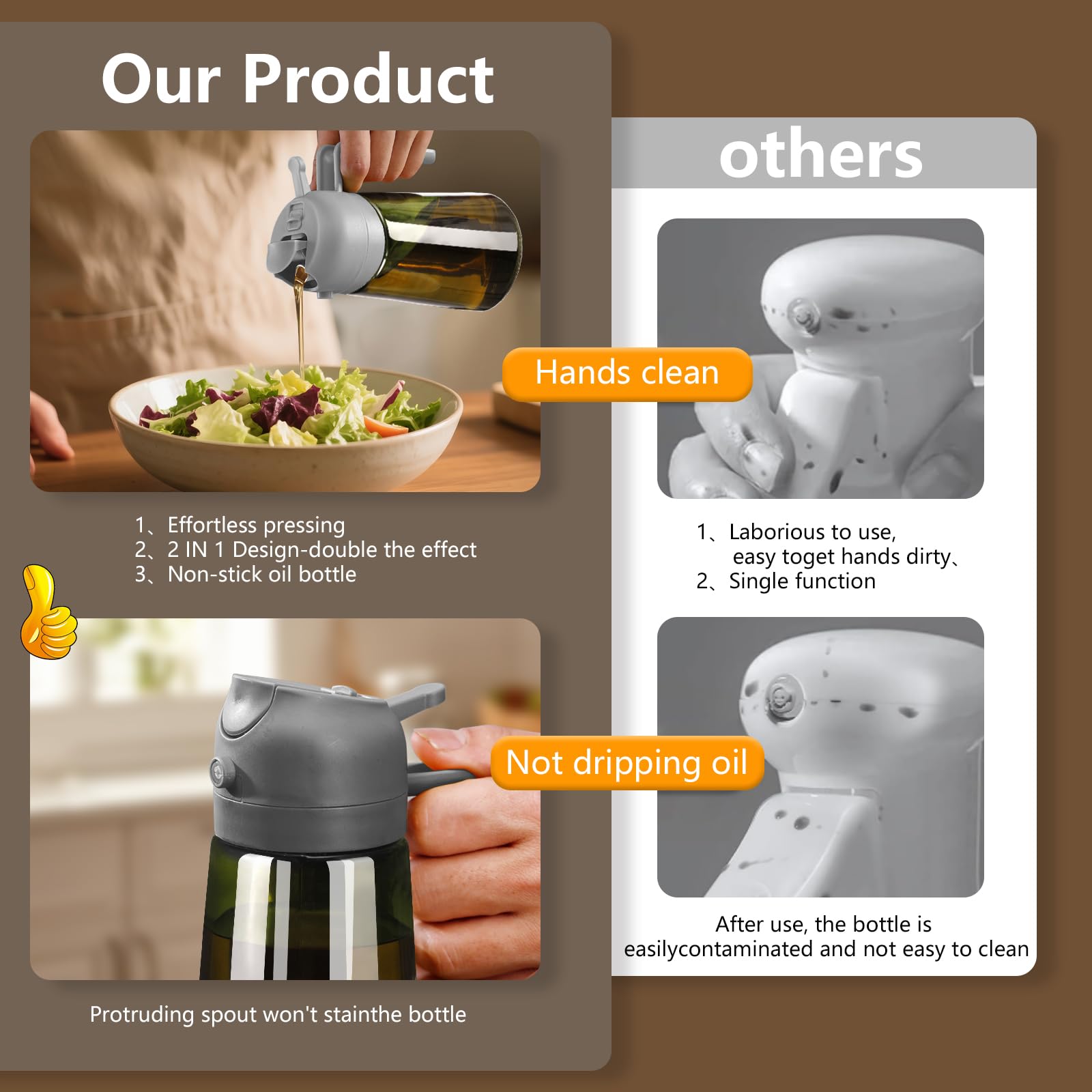 Sweet View BPA-free lid for safe handling and easy cleaning.