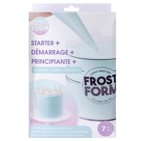 Sweetshop Frost Form Starter Kit assembly with form and base for straight edges.