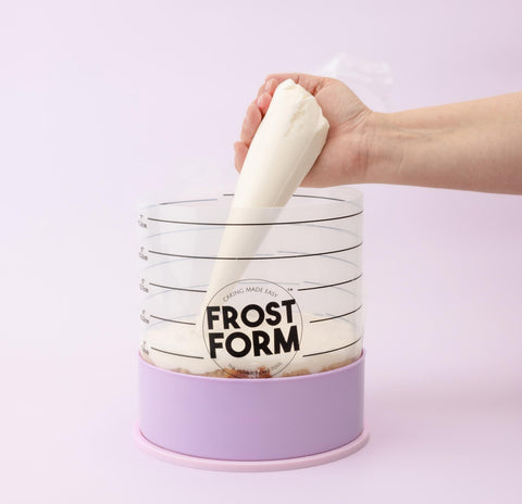 Sweetshop Frost Form Starter Kit stand offers steady frosting work.