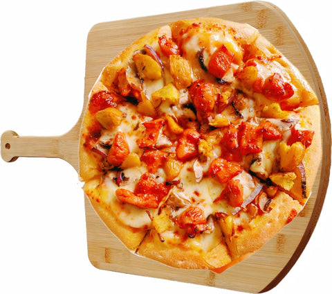 SWEIBIAI bamboo serving board with cheese and charcuterie.