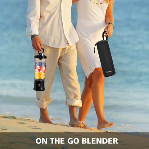 Swietonic blender used in office or gym shows versatile portability.