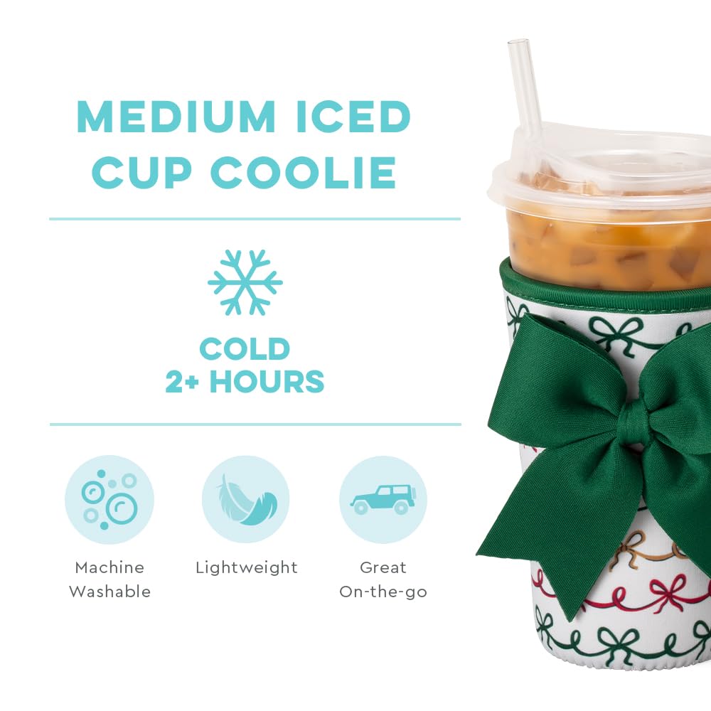 Swig Life 22oz standard cup fit keeps most iced cups snug