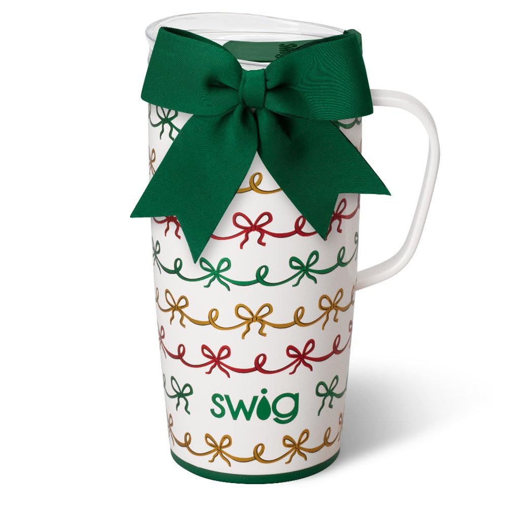 Swig Life 22oz travel mug with handle and lid for on-the-go hydration