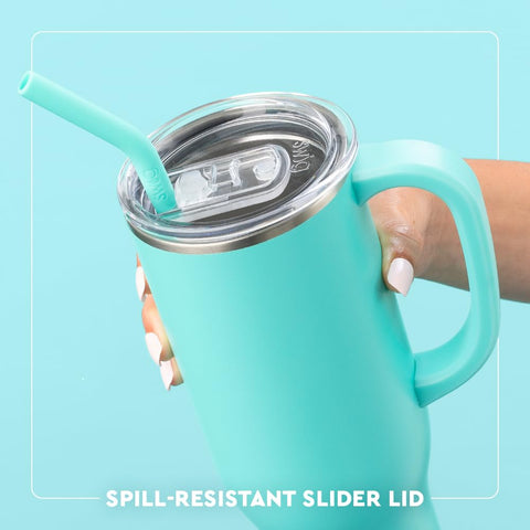 Swig Life 30oz Mega Mug cup holder-friendly travel mug