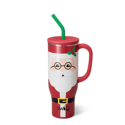 Swig Life 30oz Mega Mug with handle for on-the-go hydration.